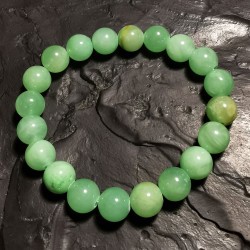 Calcite verte - bracelet perles 10mm - chakra pistache